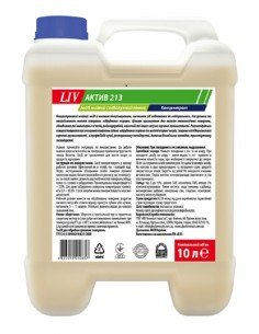Засіб мийний слаболужний пінний LIV Актив 213 10л