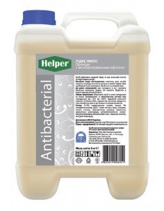 Рідке мило Преміум з антибактеріальним ефектом Helper 5л