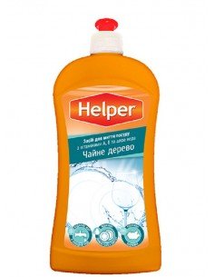 Засіб  для миття посуди чайне дерево Helper 500мл